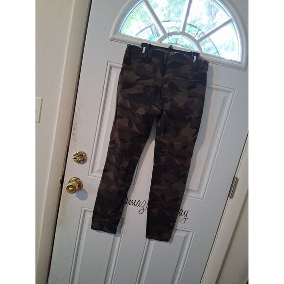 Black & Brown Camo Jeans Size 2 Soho Crosby Slim Leg Ankle - Picture 4 of 6